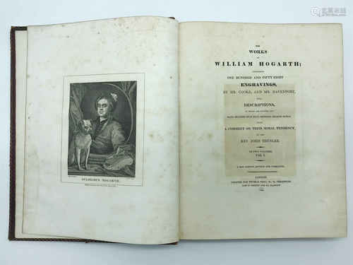 THE WORKS OF WILLIAM HOGARTH - VOLUME I