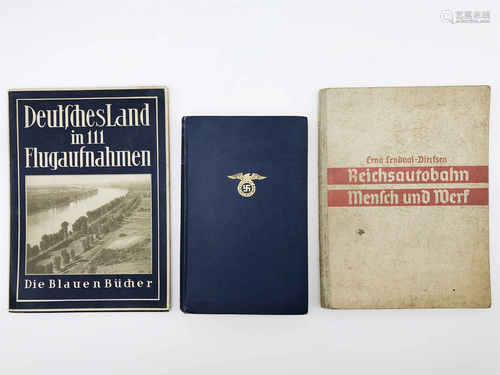 THREE GERMAN OLD BOOKS