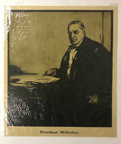 WILLIAM NICHOLSON PRINT - PRESIDENT McKAY