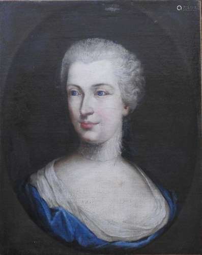 Ecole Française du XVIII° siècle Portrait de femme…