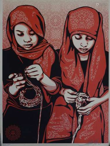 Shepard Fairey, dit Obey (né en 1970) \nClose knit…