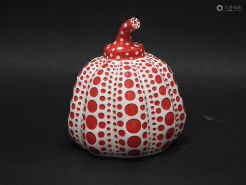 Yayoi Kusama (née en 1929) \nCitrouille en résine…