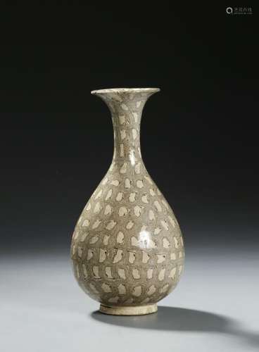 Rare Marble Glazed Yuhuchuan Vase