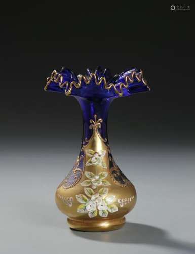 Chinese Crystal Vase