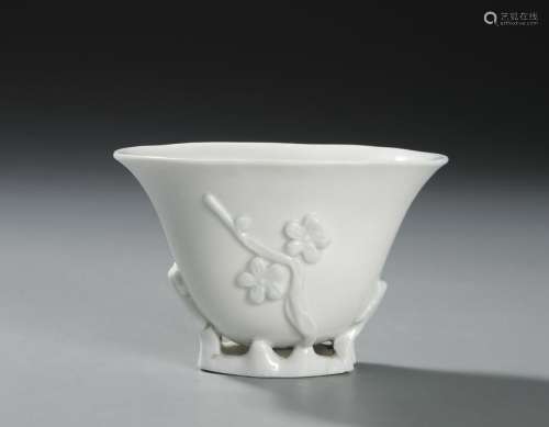 Chinese Dehua White-Glazed Libation Cup