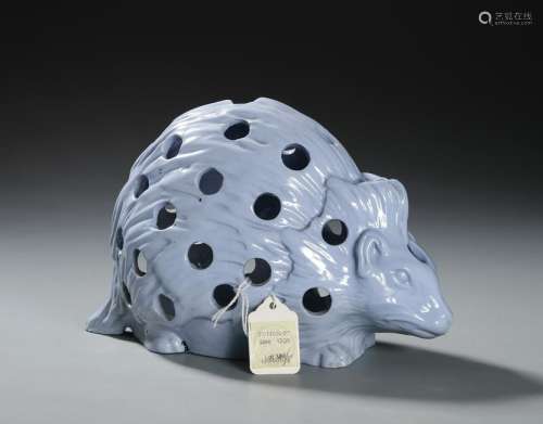From Christie's, Wedgwood Blue-Glazed Crocus Pot