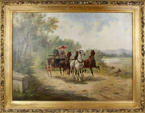 OSMAND ORIGINAL EARLY 20TH CENTURY OIL PAINTING