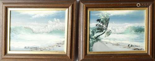 ELLIS BUCKNER FLORIDA HIGHWAYMEN MINIATURE PAIR