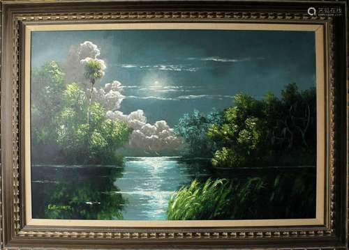 ELLIS BUCKNER FLORIDA HIGHWAYMEN ST. LUCIE RIVER