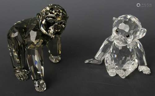 SWAROVSKI CRYSTAL COLLECTION FIGURINES - LOT OF 2