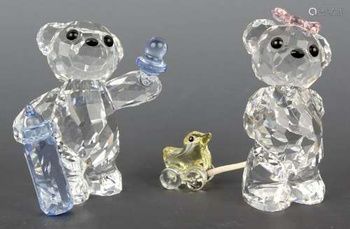 SWAROVSKI CRYSTAL COLLECTION FIGURINES - LOT OF 2