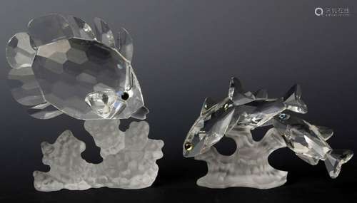 SWAROVSKI CRYSTAL COLLECTION FIGURINES - LOT OF 2