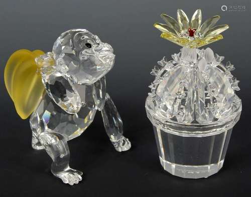 SWAROVSKI CRYSTAL COLLECTION FIGURINES - LOT OF 2