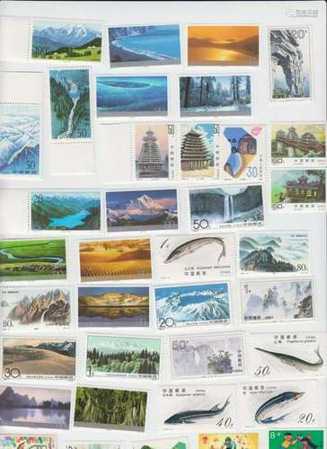 50 Chinese Stamps