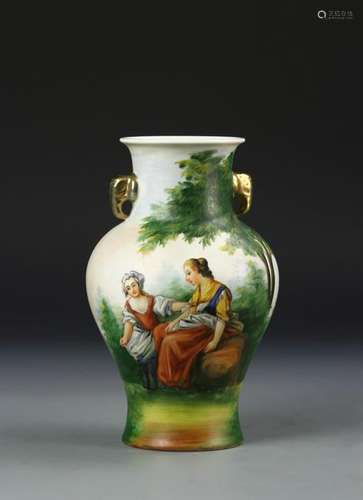 Chinese Enameled Vase