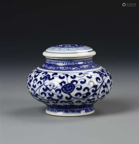 Chinese Blue And White Censer