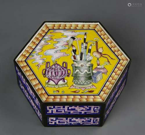 Chinese Cloisonne Box