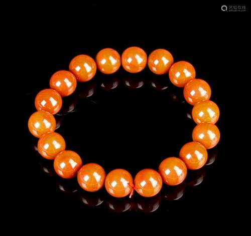 Chinese Agate Bracelet