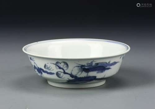 Chinese Blue and White Bowl