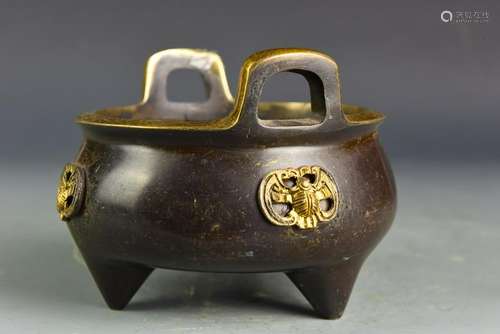 Chinese Bronze Censer