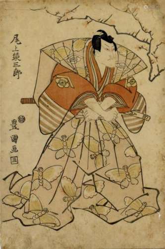 JapaneseWoodblockPrintsToyokuni,Utagawa1769-1825Oban,c.1800-Theactor,[...]