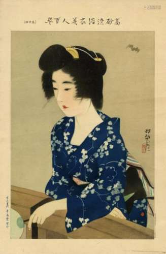 JapaneseWoodblockPrintsShinsui,Ito1896-1972ShinHanga,Bijinga(Oban,series[...]