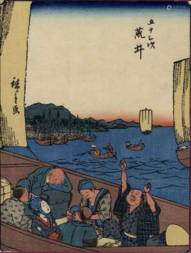 JapaneseWoodblockPrintsHiroshige,Utagawa1797-1858Meishoe(Chuban,series1852)[...]