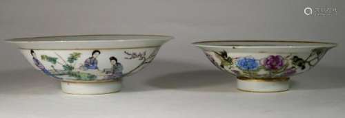 ChineseAntiquesandArtTwoPlates,1910-20-a)Deepplate,porcelain,enamel[...]
