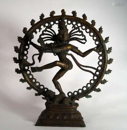 SouthAsianandSoutheastAsiaAntiquesBronzefigure,DancingShiva,India-H.[...]
