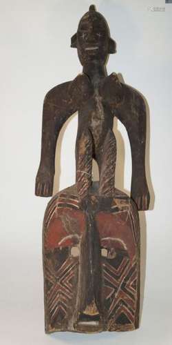 AfricanArtMask,UpperVoltaBobo-Style-H.89cm.Heavyhardwood,darkbrown[...]