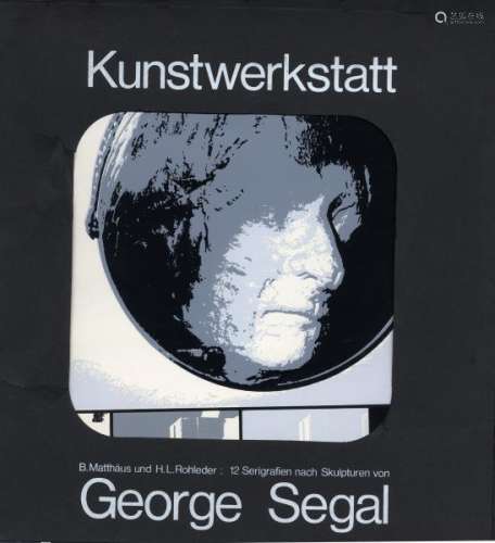 EuropeanModernArtGeorgeSegalKunstwerkstatt,Serigrafien-31x31cm.Umschlag[...]