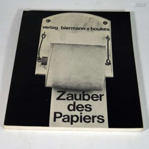 BooksMagicofPaper,exhibitioncatalogueFrankfurtMay1973-VerlagBiermann+[...]