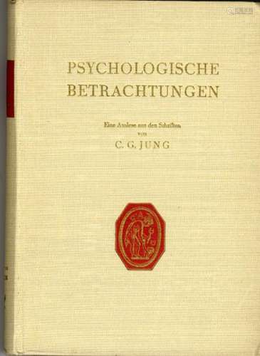 BooksC.G.Jung,PsychologischeBetrachtungen,eineAusleseausdenSchriftenvonC.[...]