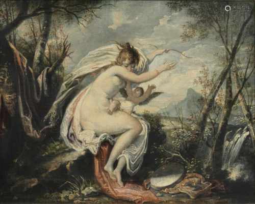 Thomas Stothard(London 1755 - London 1834)Venus und CupidoÖl/Lw., 52 x 66,5 cm, r. u. sign. T.