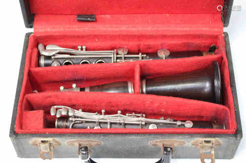 A Boosey & Hawkes 'Emperor' clarinet, stamped serial number 'N124651', cased.Buyer’s Premium 29.