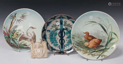 A Porceleyne Fles Delft commemorative plate, dated 1913, probably designed by Leon Senf for the