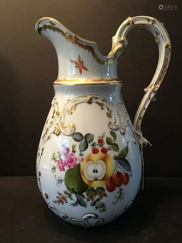 A FINE Large Herend Pitcher, 14