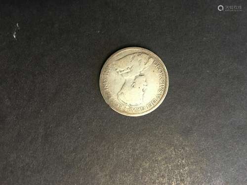 South African Silver 25 pence