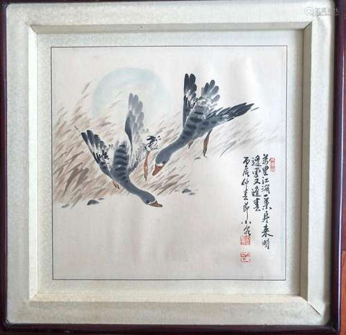 A CHINESE INK PAINTING