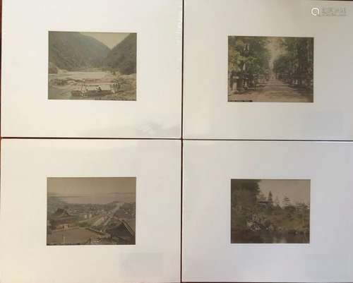 FOUR OF VINTAGE JAPANESE PHOTOS