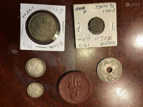 OLD International Silver Coins