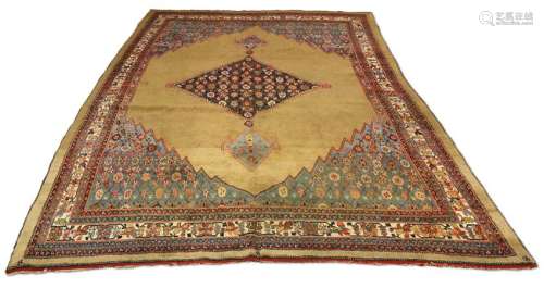 Antique Camel Bidjar carpet