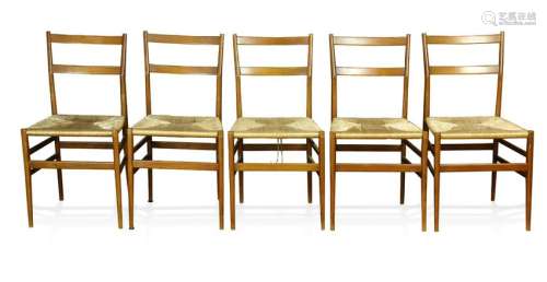 (lot of 5) Gio Ponti for Cassina, suite of five