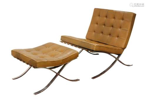 Ludwig Mies Van der Rohe Knoll 'Barcelona' easy chair