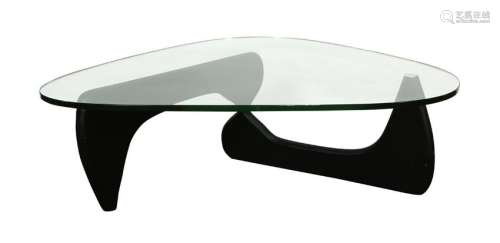 Isamu Noguchi style IN50 glass table