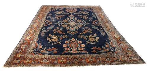 Antique Persian Sarouk carpet
