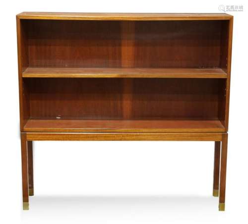 Danish Modern mahogany bookcase