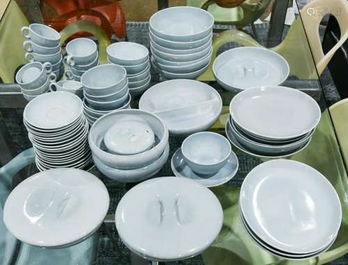 (lot of 56) Russel Wright Iroquois tableware
