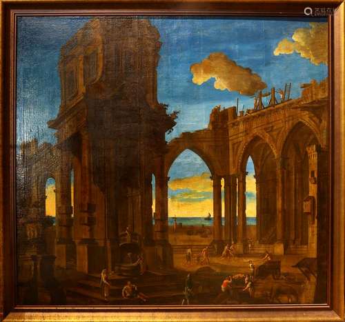 Ruins painting, Pietro Paltronieri