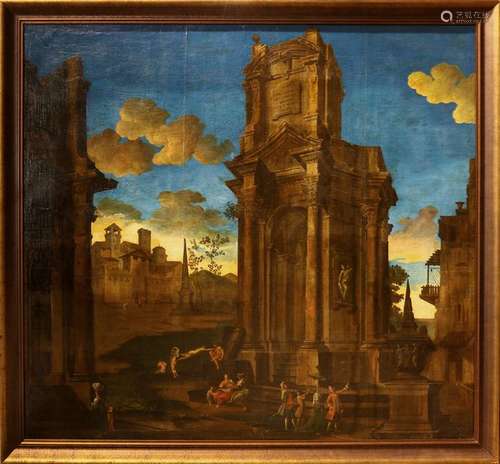 Ruins painting, Pietro Paltronieri